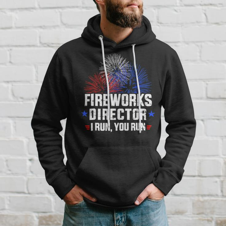Funny 4Th Of July Shirts Fireworks Director If I Run You Run4 Hoodie Gifts for Him