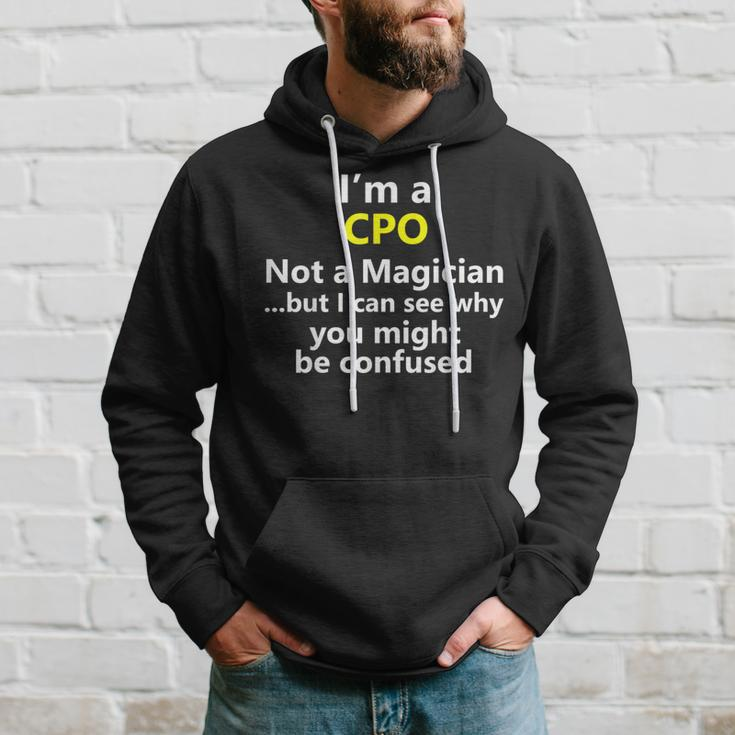 Cpo Chief Product Officer Job Career Occupation Hoodie Gifts for Him