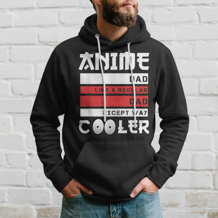 Funny Fathers Day Anime Dad Cute Japanese Anime Dad Gift Hoodie Gifts for Him