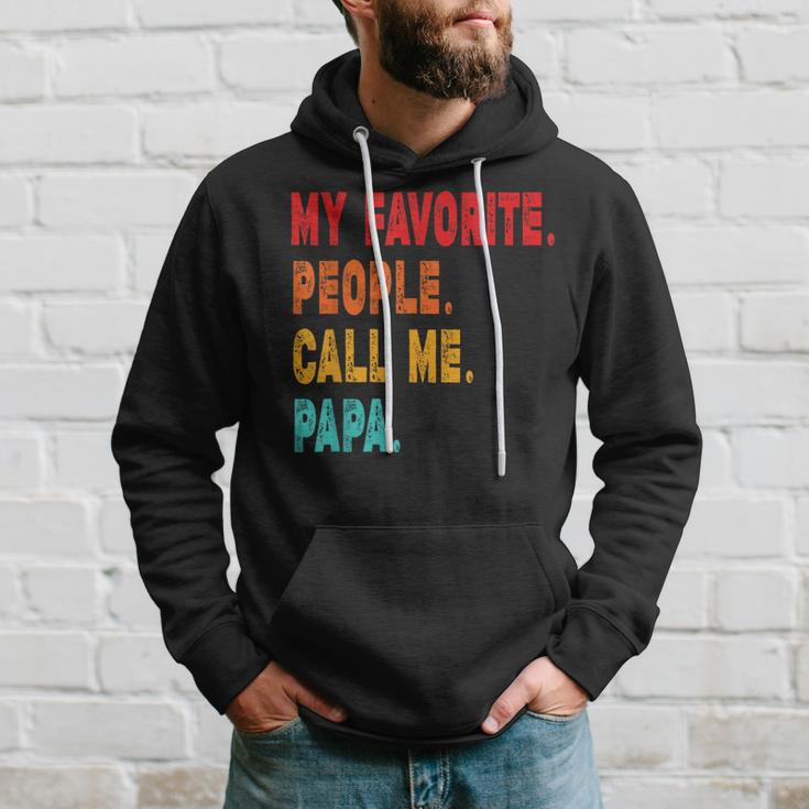 My Favorite People Call Me Papa Father Hoodie Gifts for Him
