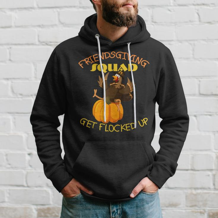 Friendsgiving Squad This Thanksgiving Day Turkey Hoodie Gifts for Him