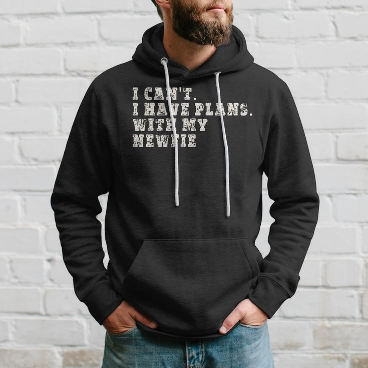 Funny I Cant I Have Plans With My Newfie Hoodie Gifts for Him