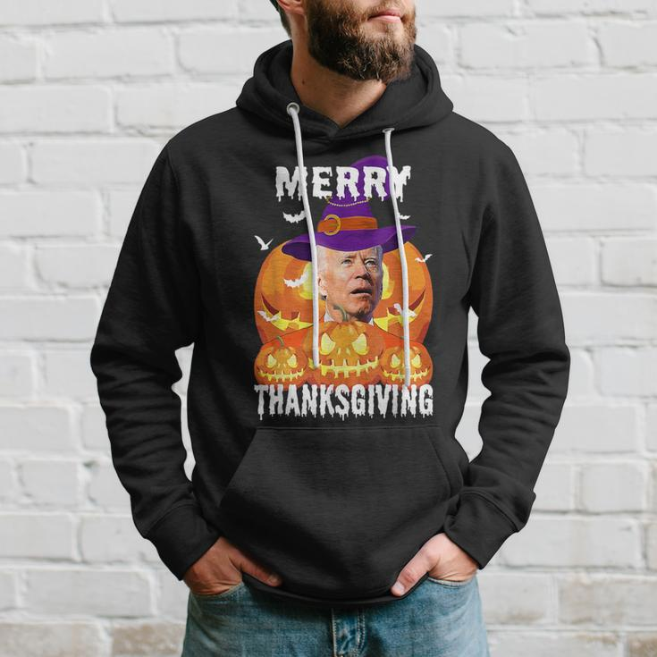 Joe Biden Confused Merry Thanksgiving For Halloween Hoodie Gifts for Him