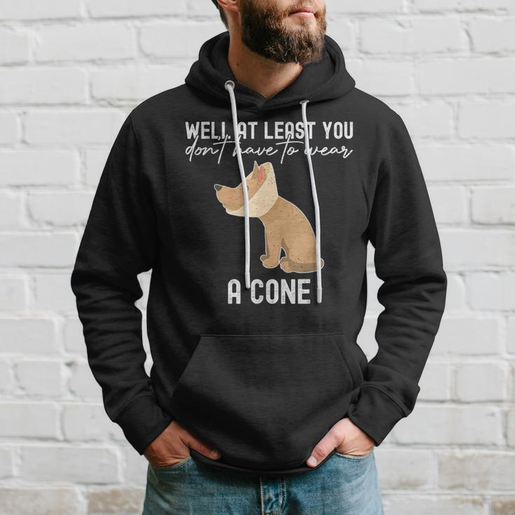 Well At Least You Don't Have To Wear A Cone Cute Dog Hoodie Gifts for Him