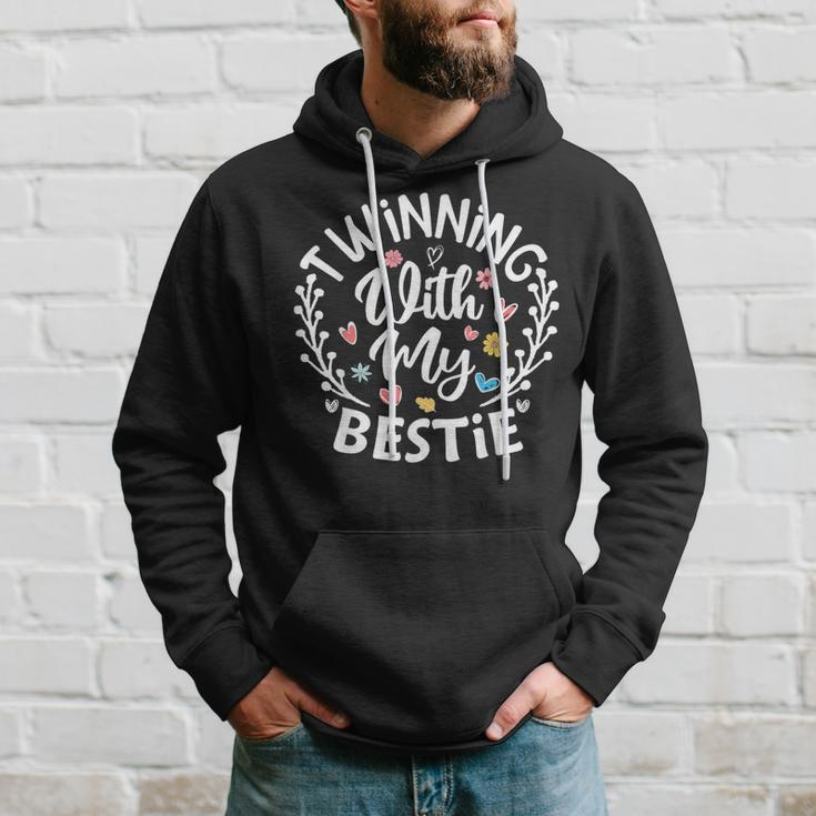 Matching Twins Day Best Friend Twinning With My Bestie Hoodie Gifts for Him