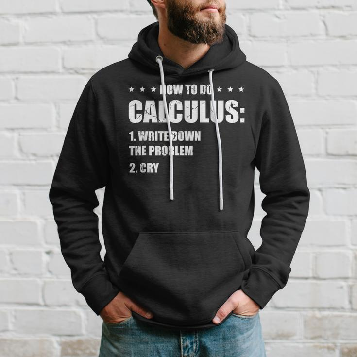 Funny Math How To Do Calculus Funny Algebra Math Funny Gifts Hoodie Gifts for Him