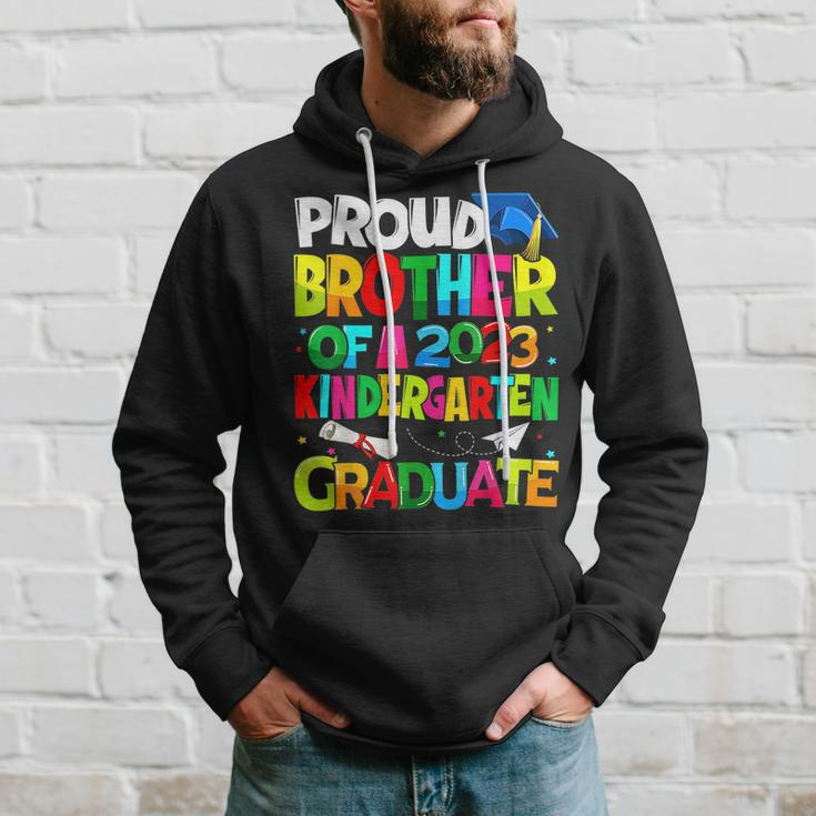 Funny Proud Brother Of A Class Of 2023 Kindergarten Graduate Hoodie Gifts for Him