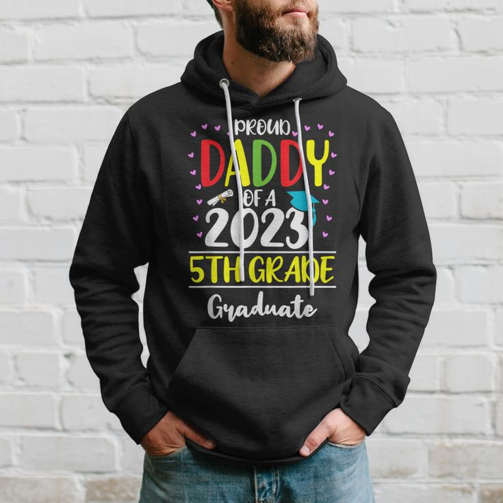 Funny Proud Daddy Of A Class Of 2023 5Th Grade Graduate Hoodie Gifts for Him