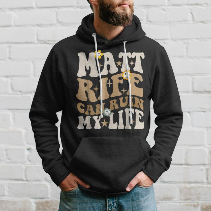 Quote Matt Rife Can Ruin My Life Wavy Hoodie Gifts for Him