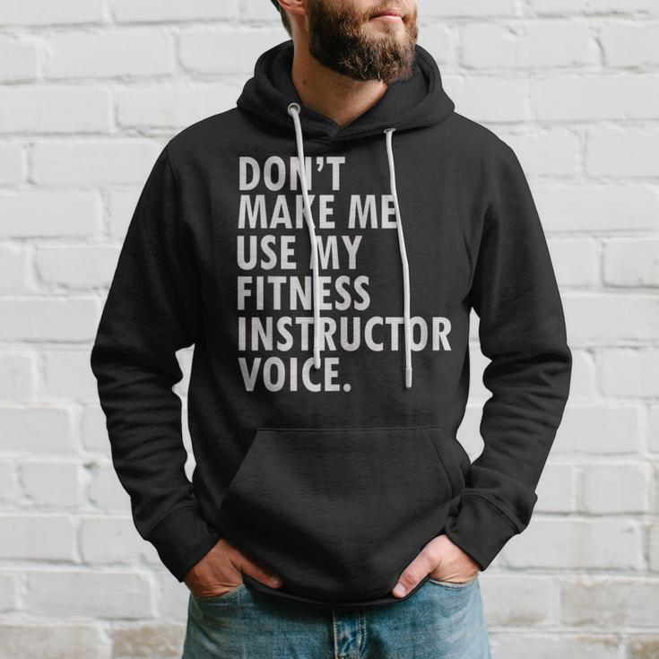 Funny Saying Fitness Instructor Group Fitness Fitness Instructor Funny Gifts Hoodie Gifts for Him