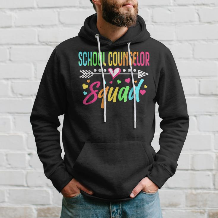 Funny School Counselor Squad Welcome Back To School Gift Hoodie Gifts for Him