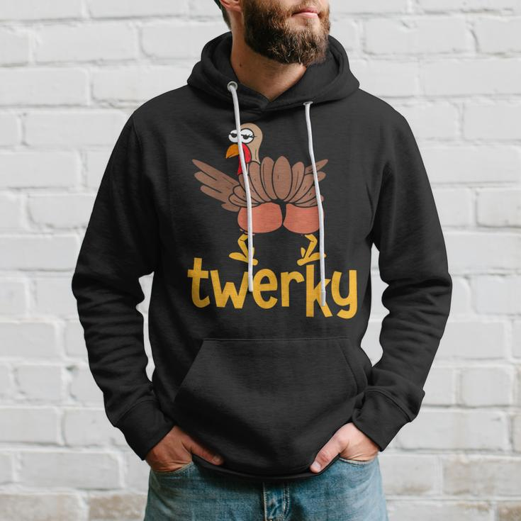 Thanksgiving Turkey Twerky Family Matching Youth Hoodie Gifts for Him