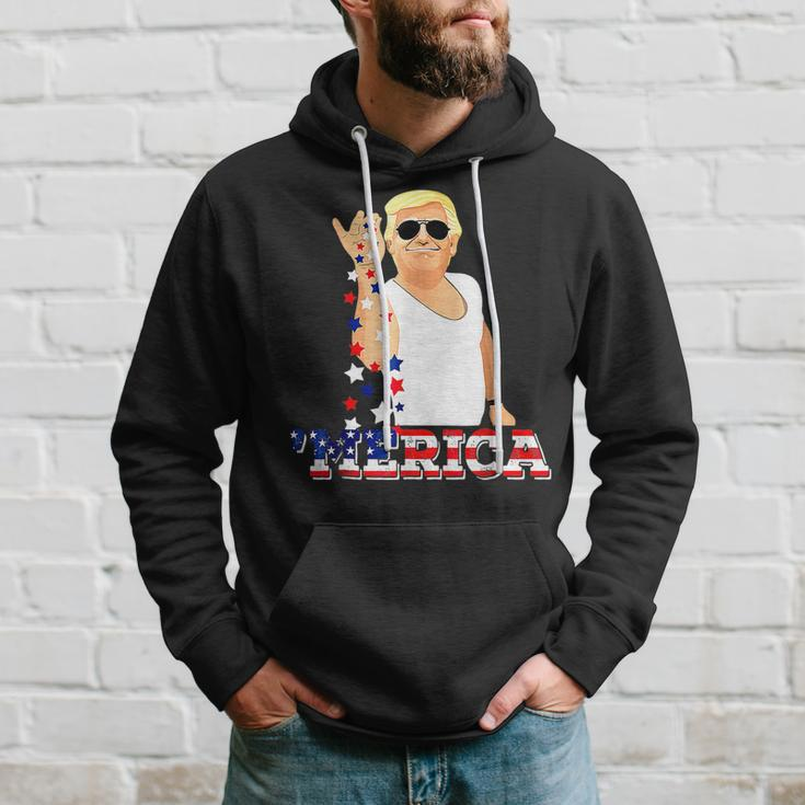 Funny Trump Salt Merica Freedom 4Th Of July Salt Funny Gifts Hoodie Gifts for Him