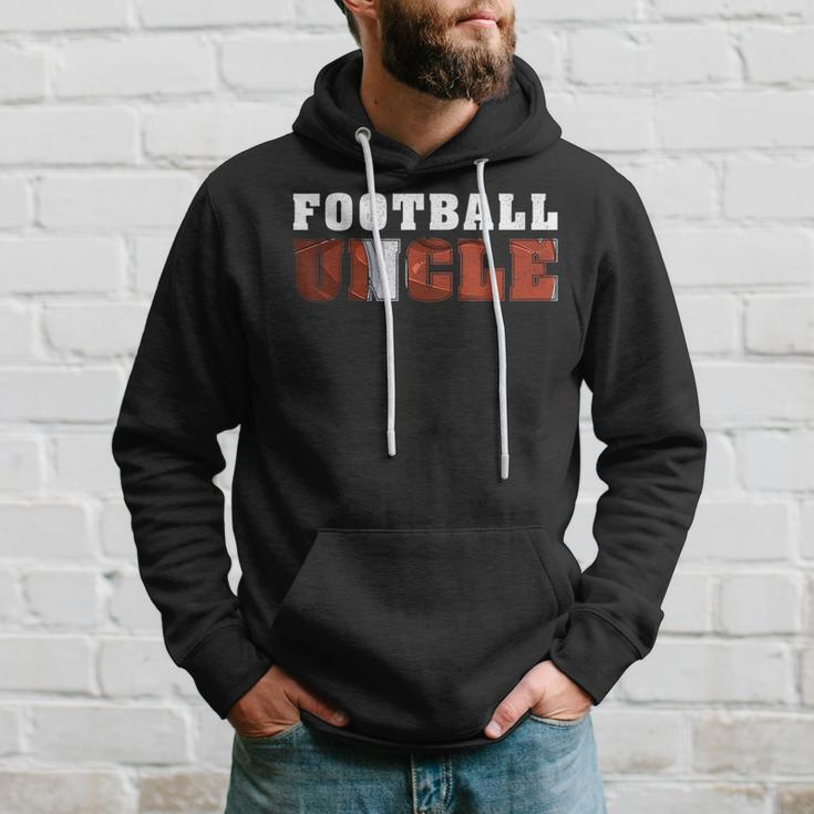 Funny Vintage Style Football Uncle Fathers Day Hoodie Gifts for Him