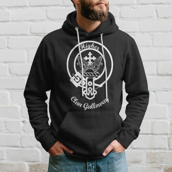 Galloway Surname Last Name Scottish Clan Tartan Badge Crest Funny Last Name Designs Funny Gifts Hoodie Gifts for Him