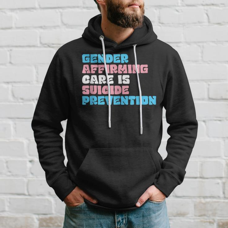 Gender Affirming Care Is Suicide Prevention Lgbt Rights Hoodie Gifts for Him