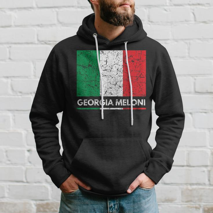 Georgia Meloni Italian Hero Italy Flag Hoodie Gifts for Him