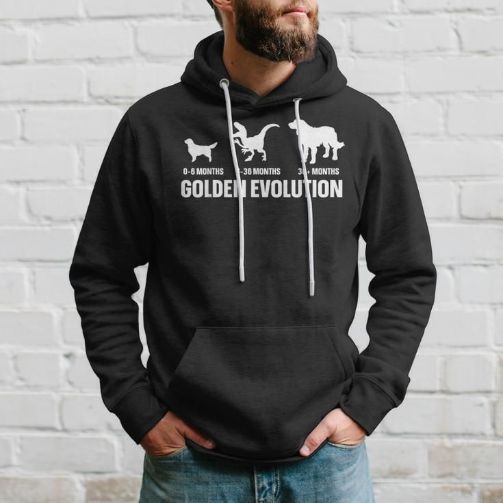 Golden Evolution Quote For A Golden Retriever Owner Hoodie Gifts for Him