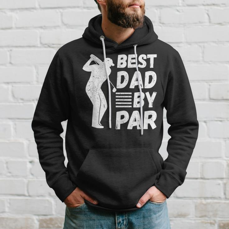 Golf Best Dad By Par Golfing Outfit Golfer Apparel Father Hoodie Gifts for Him