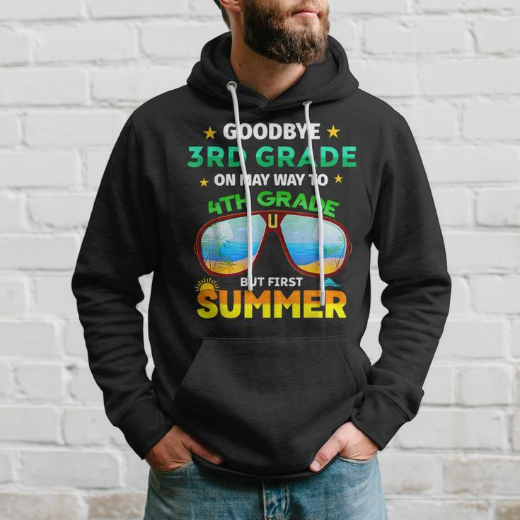 Goodbye 3Rd Grade Graduation To 4Th Grade Hello Summer 2023 Hoodie Gifts for Him