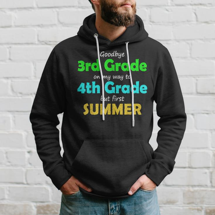Goodbye 3Rd Grade On My Way To 4Th Grade 2022 Graduation Hoodie Gifts for Him