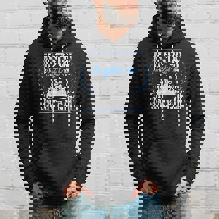 Grand Prairie Born In Grand Prairie Hoodie Gifts for Him