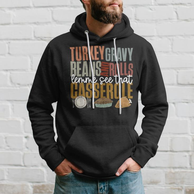 Gravy Beans And Rolls Let Me Cute Turkey Thanksgiving Hoodie Gifts for Him