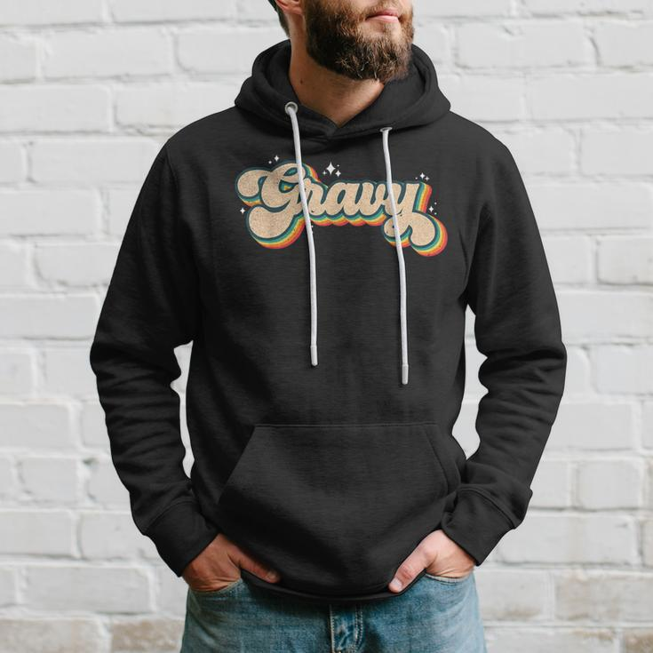 Gravy Vintage 70S 80S Retro Costume Thanksgiving Hoodie Gifts for Him