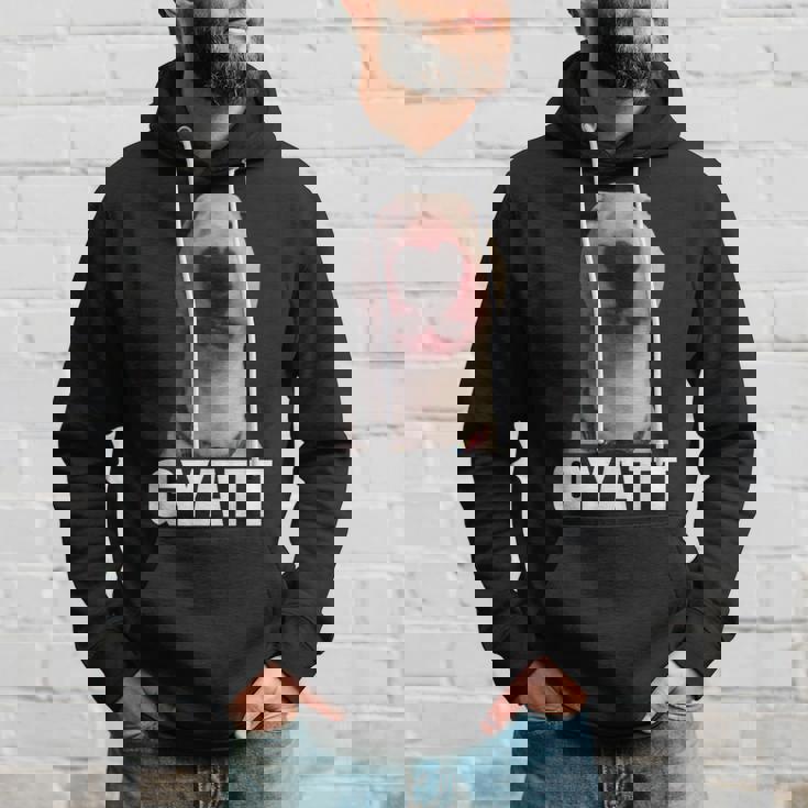 Gyatt Meme Damn Trend Reaction Cringe Gyatt Hoodie Gifts for Him