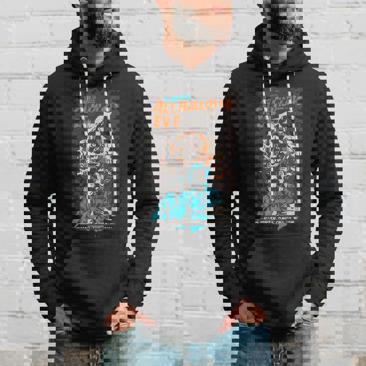 All Hallows Eve For Horror Tales Lovers Horror Hoodie Gifts for Him All Hallows Eve For Horror Tales Lovers Horror Hoodie Gifts for Him