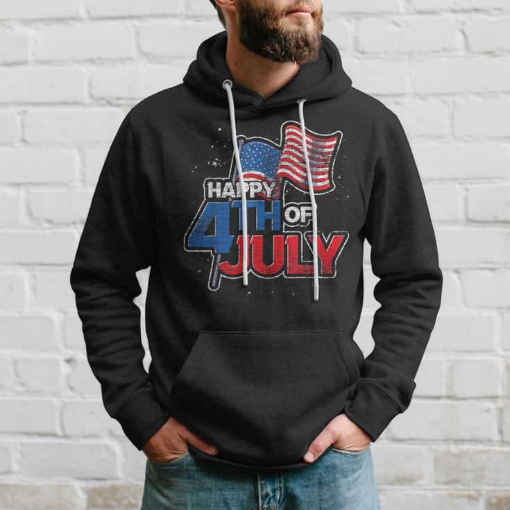 Happy 4Th Of July Us Flag United States Liberty 4Th Of July Hoodie Gifts for Him