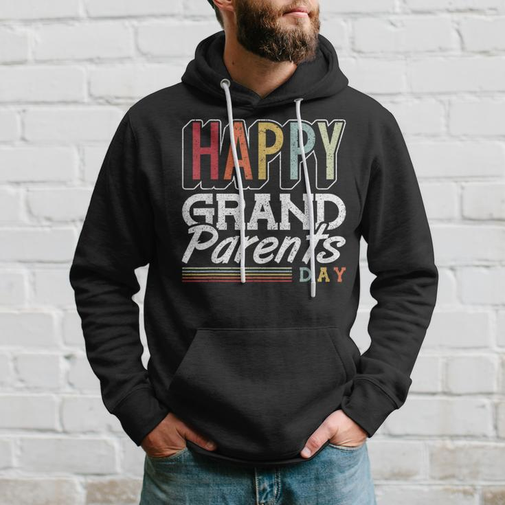 Happy Grandparents Day Grandparents Day Hoodie Gifts for Him