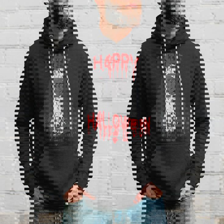 Happy Halloween Scary Nun Costume Cosplay Horror Gift Bloody Hoodie Gifts for Him