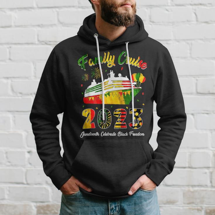 Happy Junenth Family Cruise 2023 American Melanin Hoodie Gifts for Him
