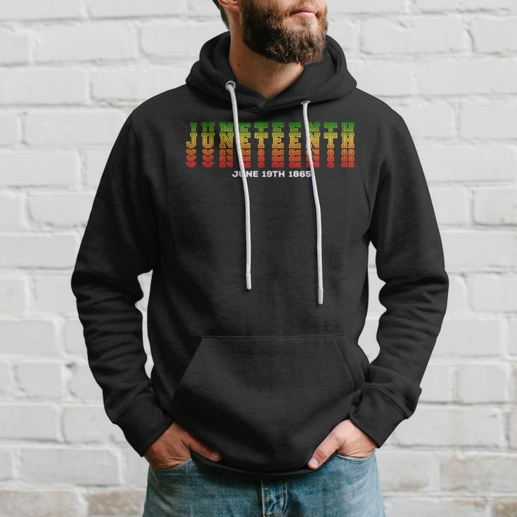 Happy Junenth Is My Independence Day Free Ish Black Men Hoodie Gifts for Him