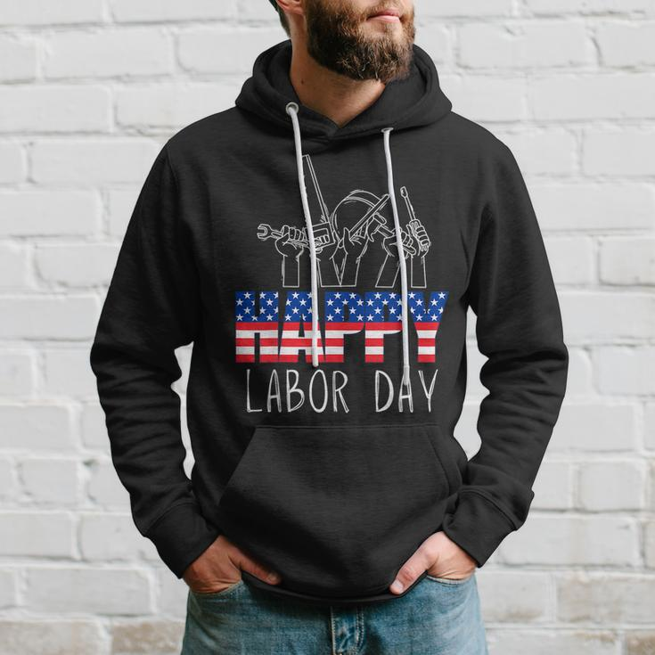 Happy Labor Day Union Worker Celebrating My First Labor Day Hoodie Gifts for Him