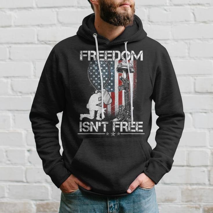 Happy Memorial Day Freedom Isnt FreeFourth Of July Hoodie Gifts for Him