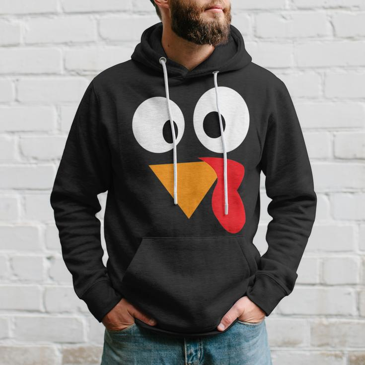 Happy Thanksgiving Funny Turkey Face Gifts For Turkey Lovers Funny Gifts Hoodie Gifts for Him