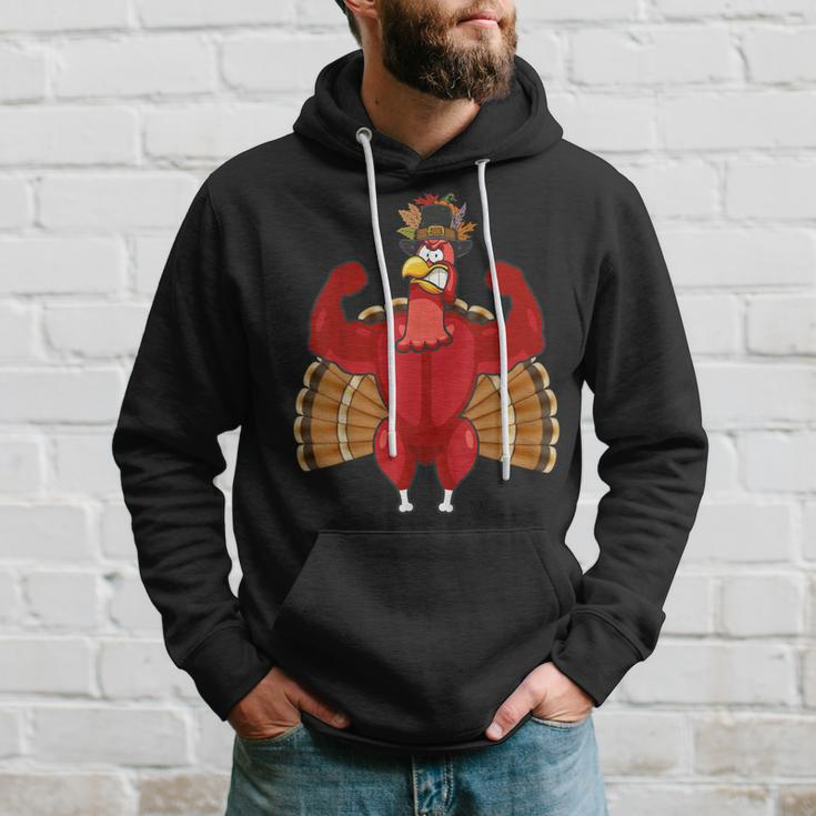 Happy Thanksgiving Turkey Workout Gym Leg Day Hoodie Gifts for Him