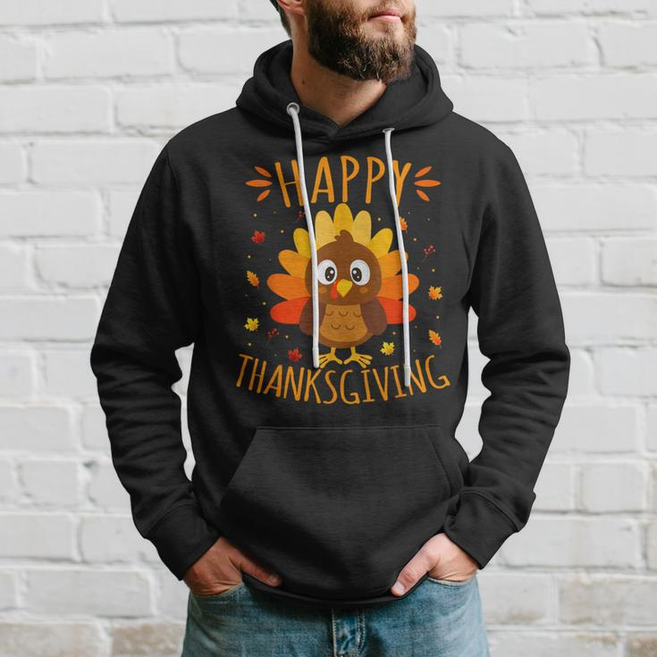 Happy Thanksgiving For Turkey Day Family Dinner Hoodie Gifts for Him