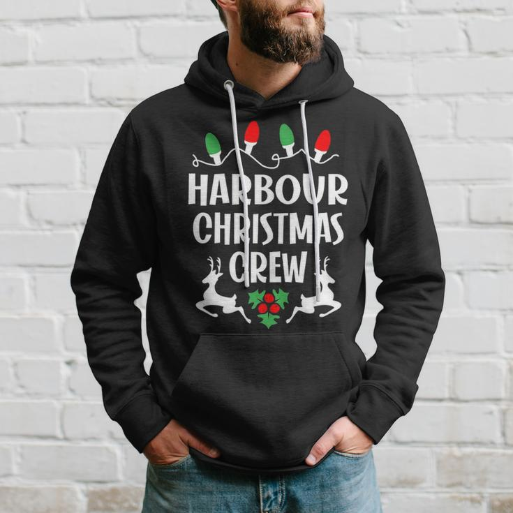 Harbour Name Gift Christmas Crew Harbour Hoodie Gifts for Him