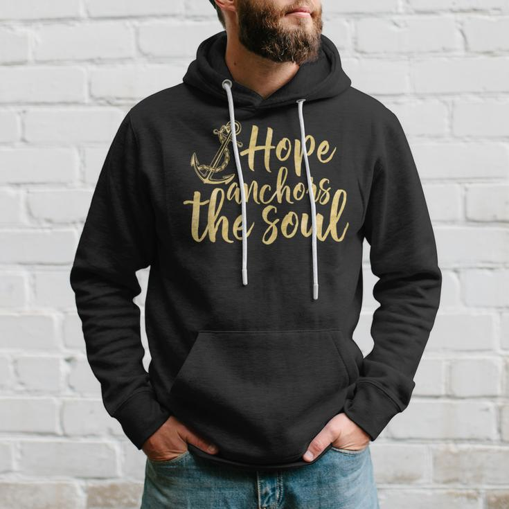 Hope Anchors The Soul & S000100 Hoodie Gifts for Him