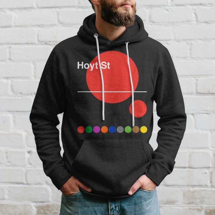 Hoyt Street Downtown Brooklyn Hoodie Gifts for Him