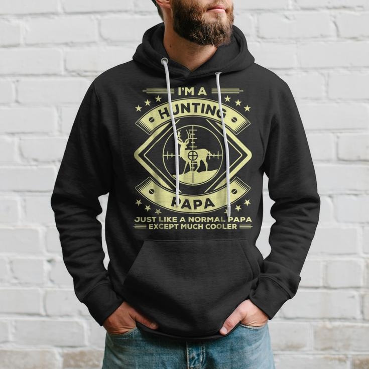 Hunting Papa Funny Hunter Gifts Father Hoodie Gifts for Him