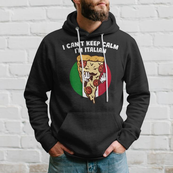 I Cant Keep Calm Im Italian Funny Italy Humor Italia Hoodie Gifts for Him