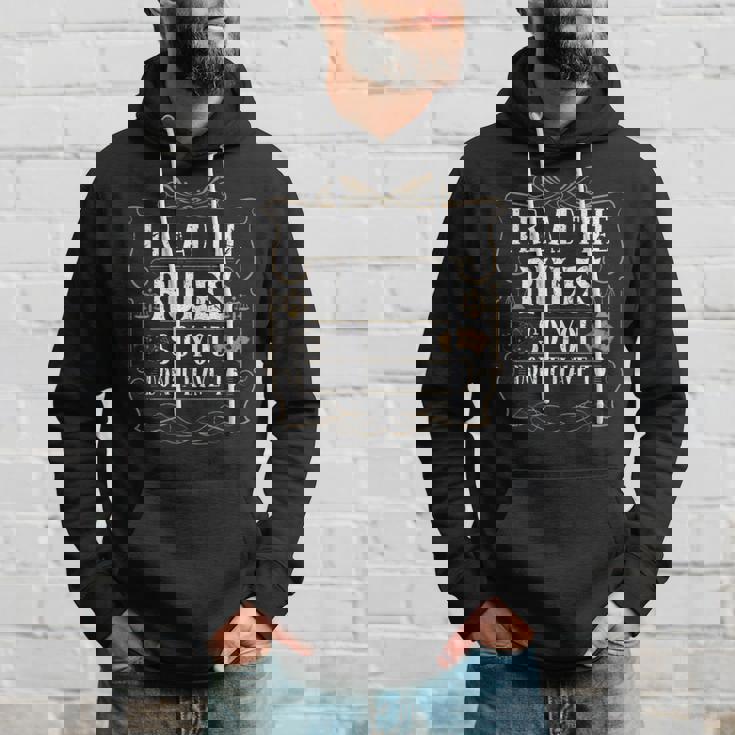 I Read The Rules So You Dont Have To Board Games Cards Games Funny Gifts Hoodie Gifts for Him