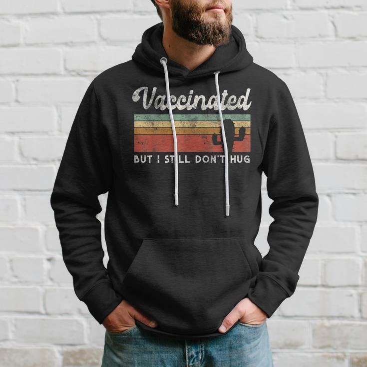 I'm Fully Vaccinated But I Still Don't Hug Introvert Serape Hoodie Gifts for Him