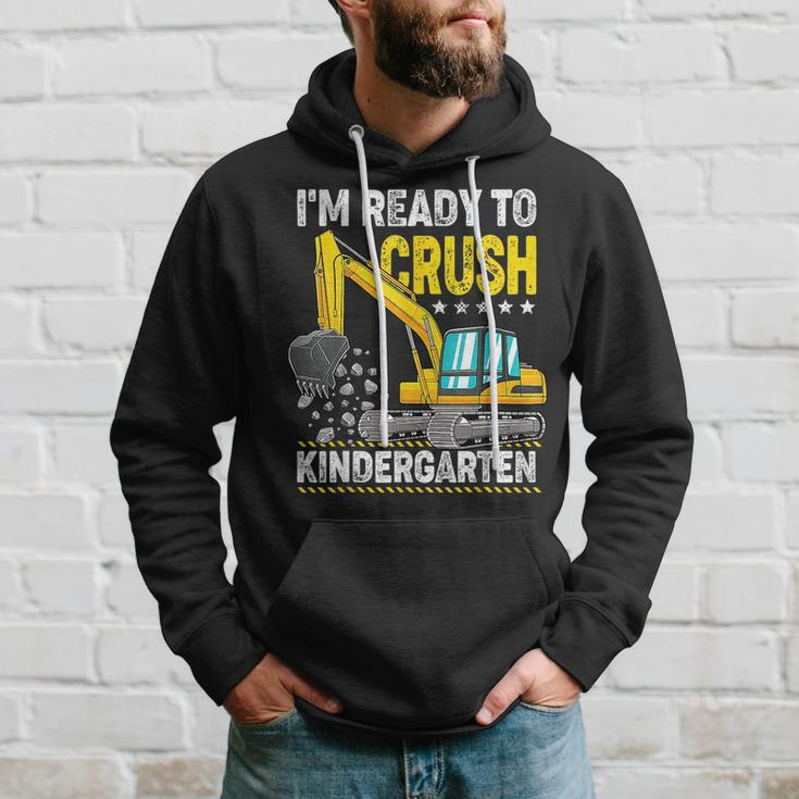 Im Ready To Crush Kindergarten Construction Vehicle Boys Construction Funny Gifts Hoodie Gifts for Him