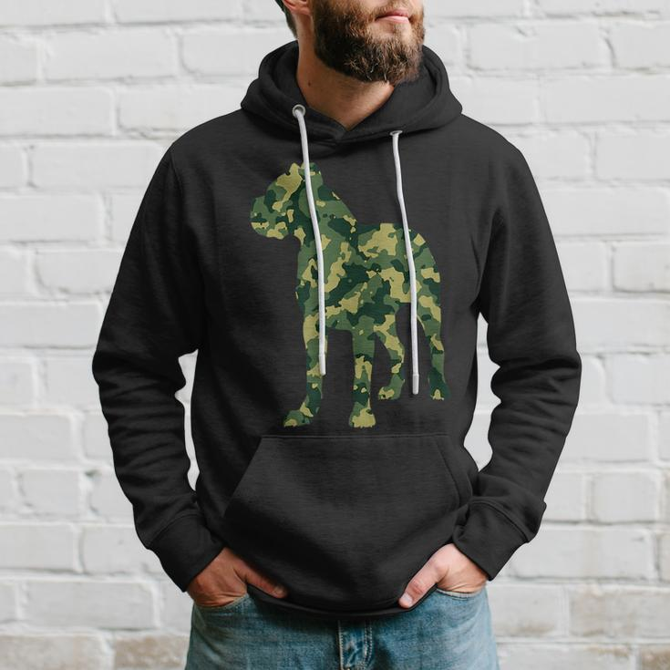 Italian Mastiff Cane Corso Dog Camouflage Gift Hoodie Gifts for Him