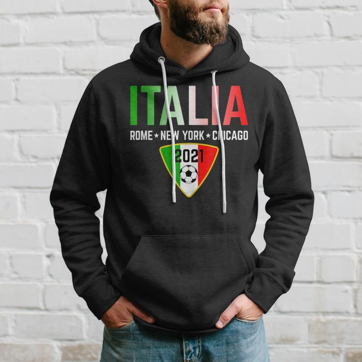 Italy Soccer 2020 2021 Italia Italian New York Chicago Hoodie Gifts for Him